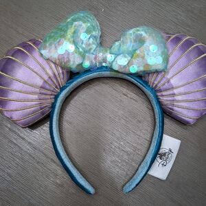 Disney Purple and Blue Mermaid Ears Headband